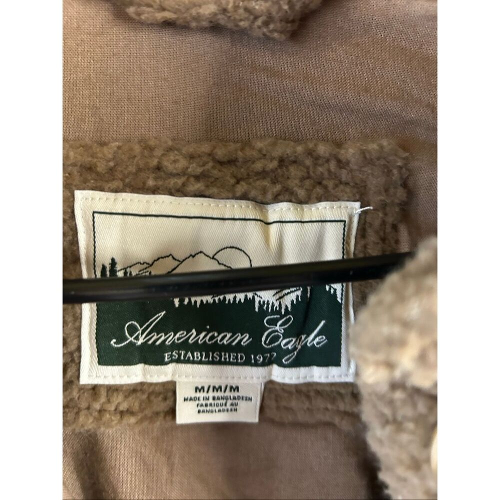 American Eagle Super Soft Solid Jacket Shacket Me… - image 3